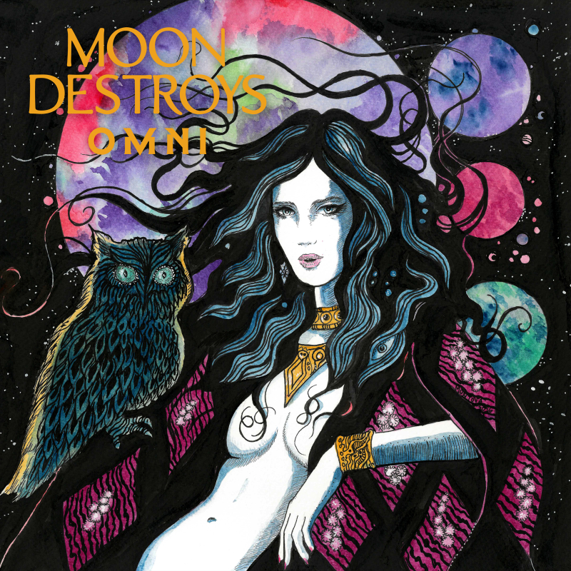 Moon Destroys - OMNI Vinyl LP  |  Splatter